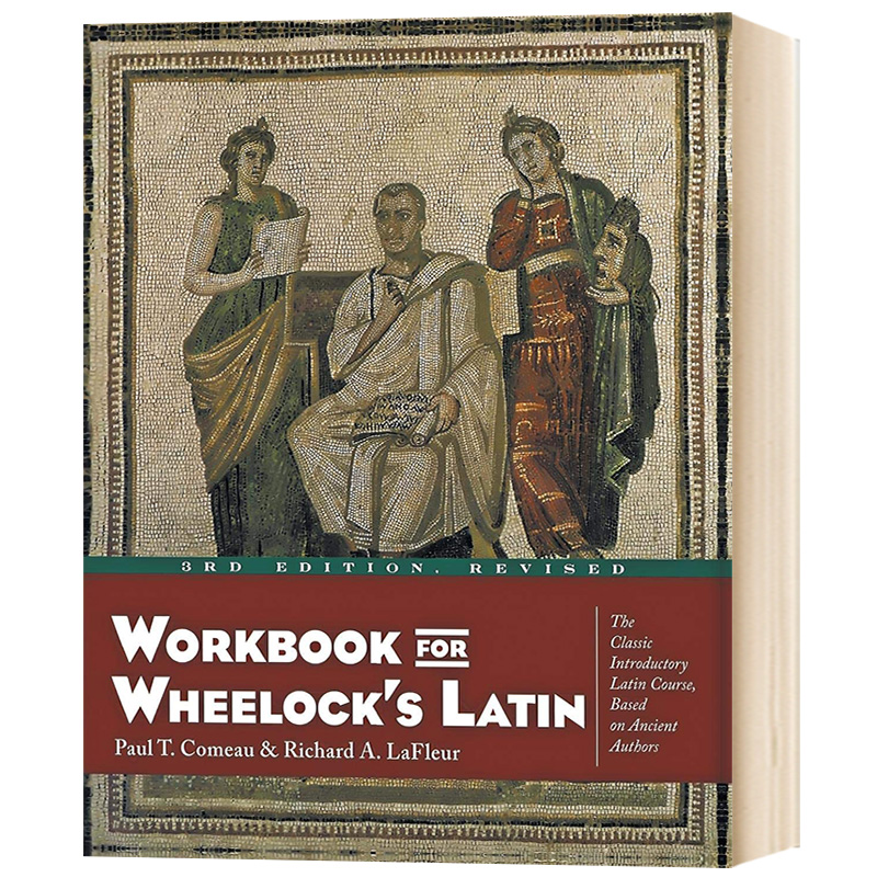 韦洛克拉丁语练习册 英文原版 Workbook for Wheelock's Latin 韦洛克拉丁语教程 拉丁文经典入门教辅 全英文版进口英语工具书 - 图0