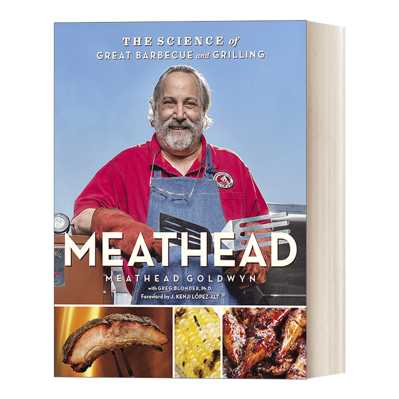 英文原版 Meathead 美味烤肉和烧烤的科学 The Science of Great Barbecue and Grilling 精装 英文版 进口英语原版书籍 - 图1