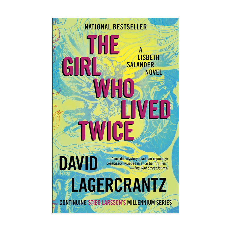 The Girl Who Lived Twice Millennium Series David Lagercrantz-图0