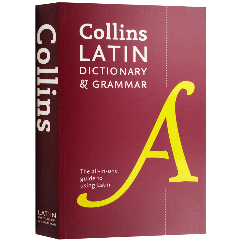 柯林斯拉丁语词典及语法 英文原版 Collins Latin Dictionary and Grammar 英文版 Harper Collins 进口英语书籍字典辞典