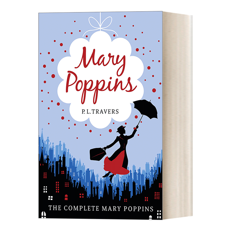 英文原版 Mary Poppins The Complete Collection 随风而来的玛丽阿姨 玛丽·波平斯 6个经典故事合集 英文版 进口英语原版书籍 - 图0