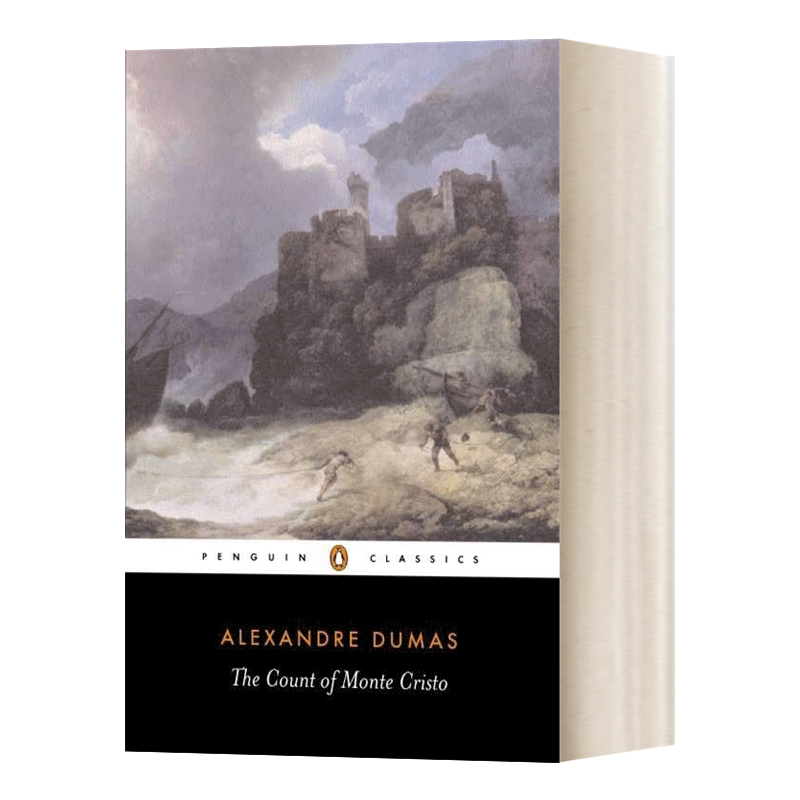 基督山伯爵 黑经典 英文原版 Count Of Monte Cristo 英文版 Alexandre Dumas 进口英语原版书籍 - 图1