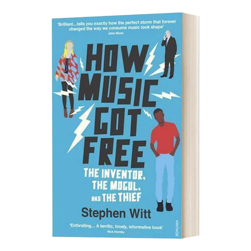 英文原版 How Music Got Free 音乐是怎么变成免费午餐的 盗版音乐发展史 斯蒂芬·维特 英文版 Stephen Witt 进口英语原版书籍