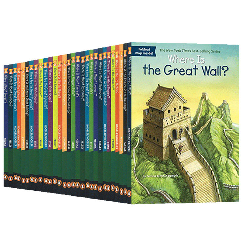 Where Is世界地理历史遗迹 英文原版 白宫金字塔斗兽场 儿童桥梁章节小说少儿中小学生科普读物英语书籍What Is/Who Was系列全套,淘宝优惠券,粉丝福利购,淘宝优惠卷