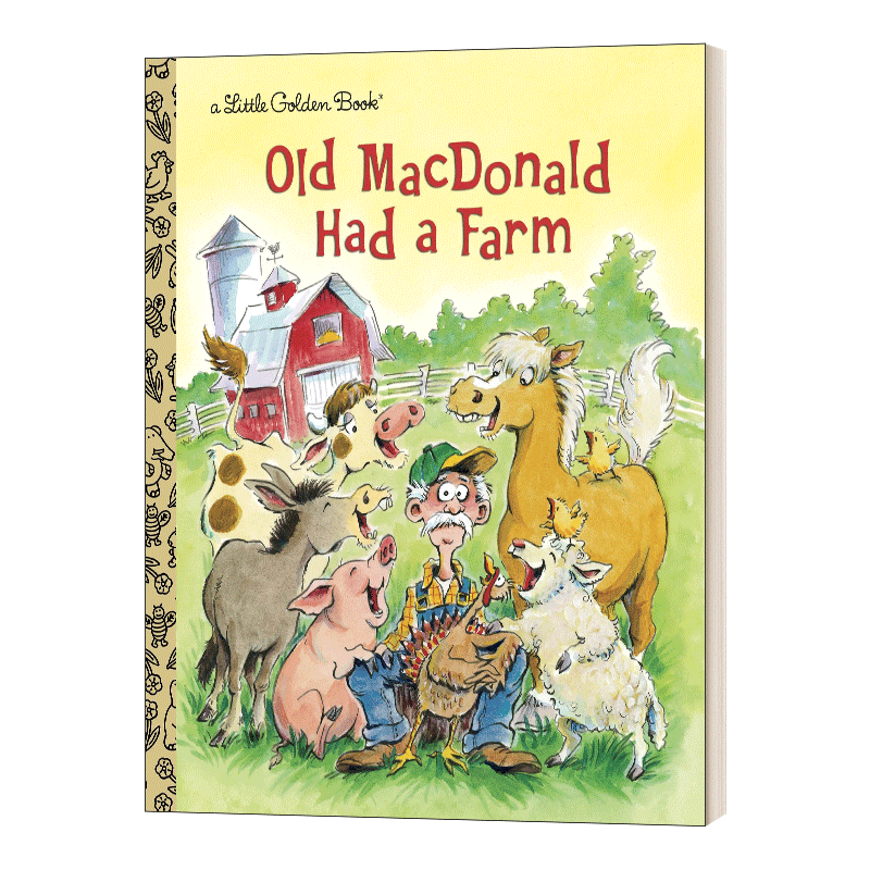 Old MacDonald Had a Farm Little Golden Book儿童绘本 - 图0