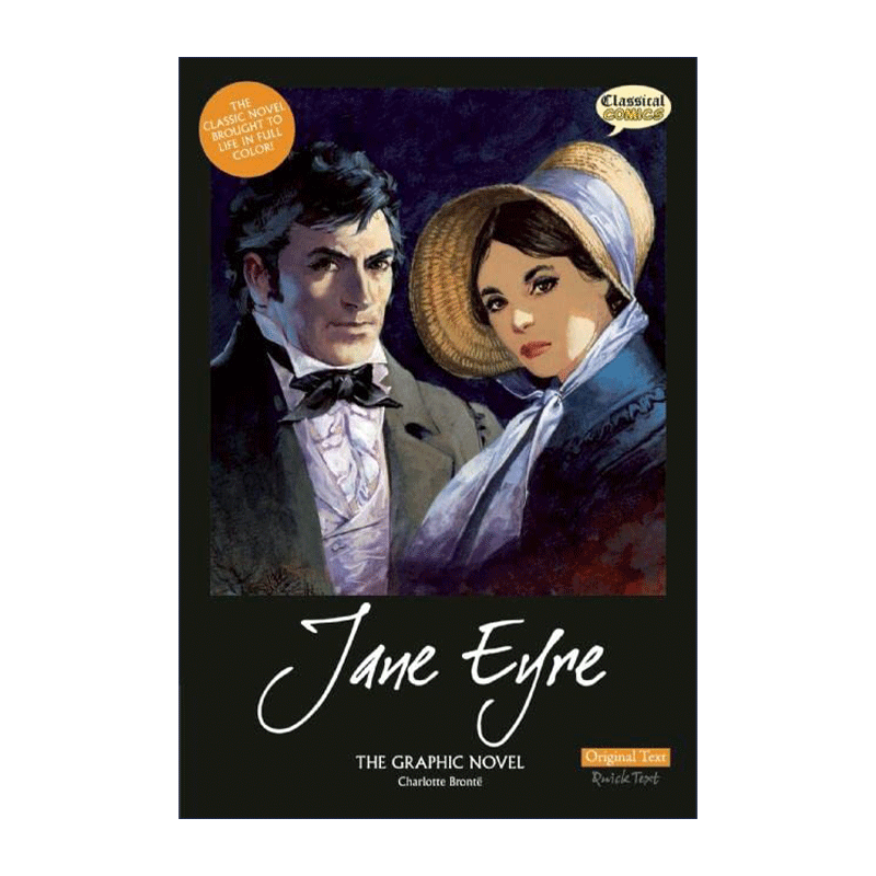 Jane Eyre The Graphic Novel 简爱 漫画版 Charlotte Brontë夏洛蒂·勃朗特 - 图0