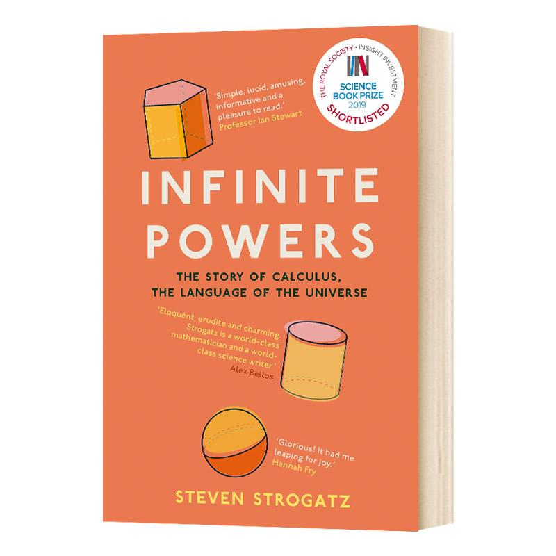 无穷的力量 微积分揭示宇宙的秘密 英文原版 Infinite Powers 史蒂夫 斯托加茨 Steven Strogatz 英文版进口原版英语书籍 - 图1