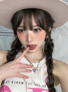 炫彩宝石爱心项链张元英同款