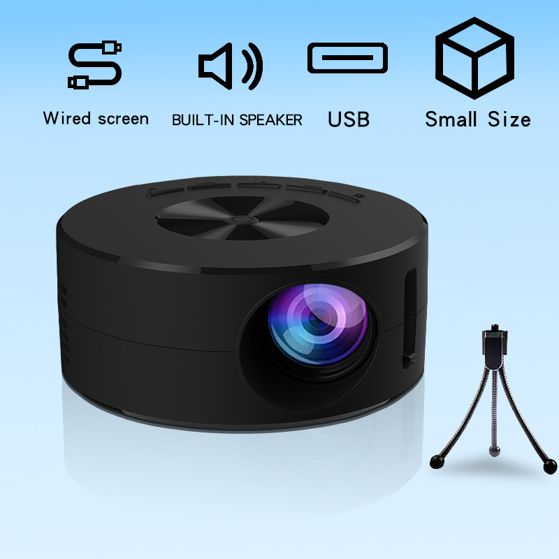 Portable Wired Same Screen Projector Home Theater Mini投影仪-图1