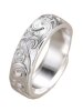 Pure silver 999 sterling silver embossed auspicious cloud ring men's light luxury niche high-end sense as a birthday gift for your boyfriend