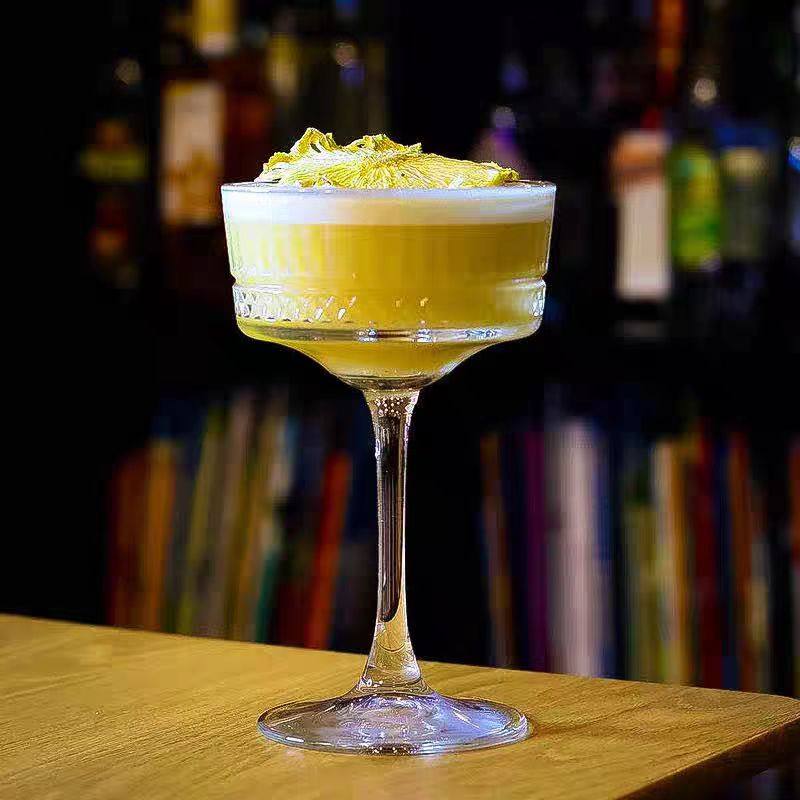 法式玻璃高脚鸡尾酒杯古典刻花调酒杯酒吧马天尼杯特调咖啡杯子,淘宝优惠券,粉丝福利购,淘宝优惠卷