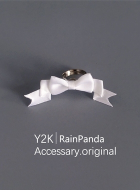 doll感蝴蝶结可调节戒指Lolita