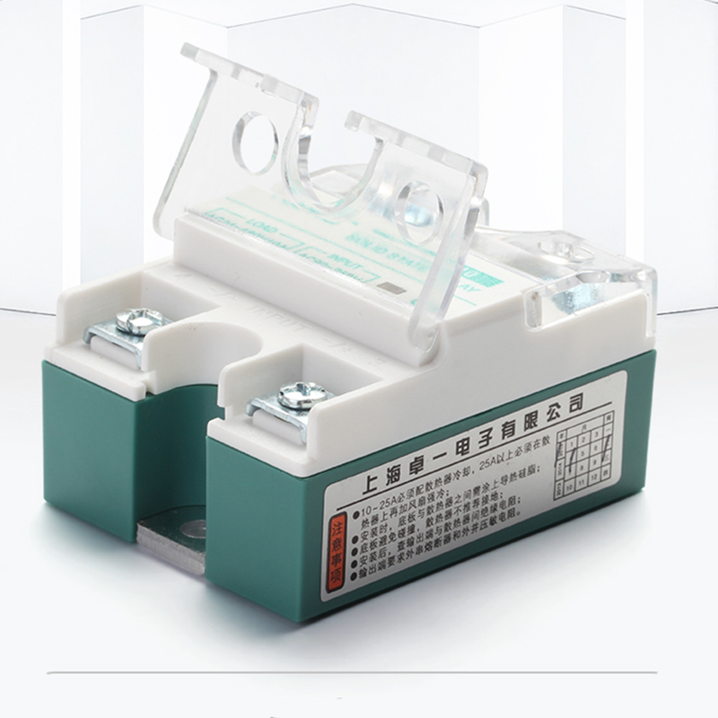 正品TOONE卓一ZYG-D4820单相固态继电器DC4-32V直流控交流SSR-20A-图1