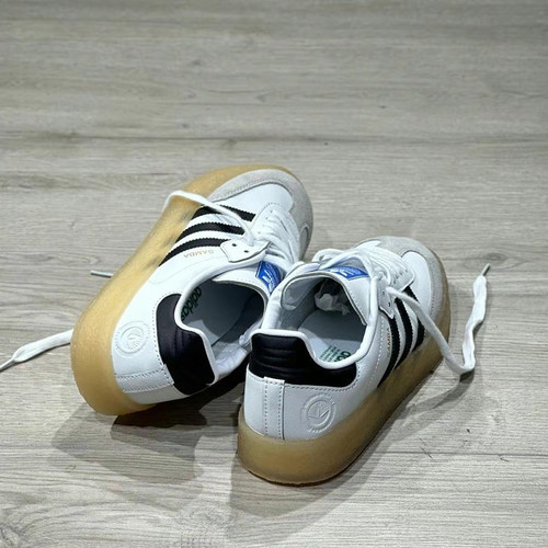 Adidas/阿迪达斯 三叶草SAMBAE W男女经典低帮运动休闲板鞋IG5744 - 图0