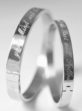 钛钢18k金银色配饰礼物品手链