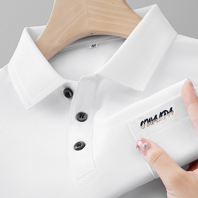 100%纯棉新款真口袋男士短袖T恤透气孔翻领POLO衫夏宽松上衣刺绣,淘宝优惠券,粉丝福利购,淘宝优惠卷