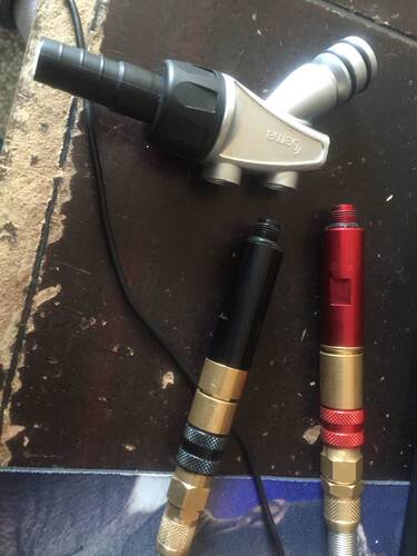 金马4代喷枪 粉泵 喷粉泵  进粉管 三通出粉连接器粉桶配件喷塑机 - 图0