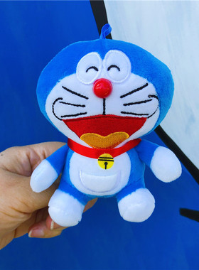 日本机器猫毛绒家居动漫冰箱贴