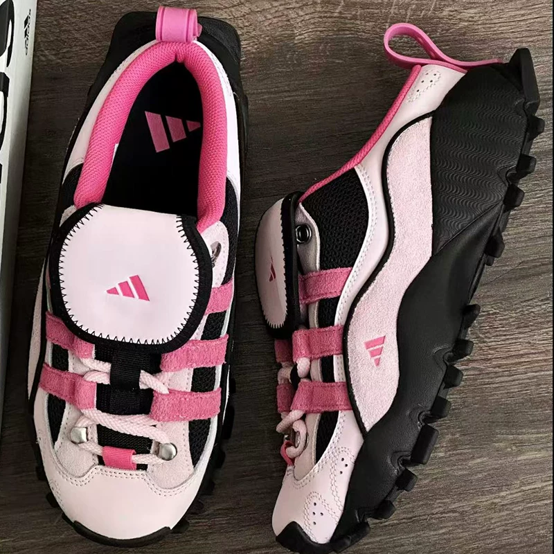Adidas/ SEEULATER МУЛЕ модная и универсальная обувь-тапочки-модели для женщин розовая IH4645
