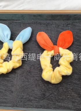 秋冬新款角落生物炸虾毛绒发圈
