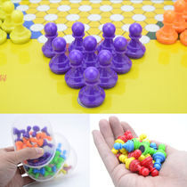 Large number magnetic checkers with folded chessboard Magnetic children Toys Puzzle Chess Plastic Material Game Chess