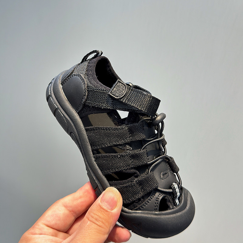 男童包头凉鞋2025夏季新款儿童软底防滑沙滩鞋女童夏款鞋童鞋子潮 - 图2