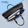 Goldlion's new business large-capacity handbag men's cowhide light luxury printing fashion PVC briefcase trendy men's bag
