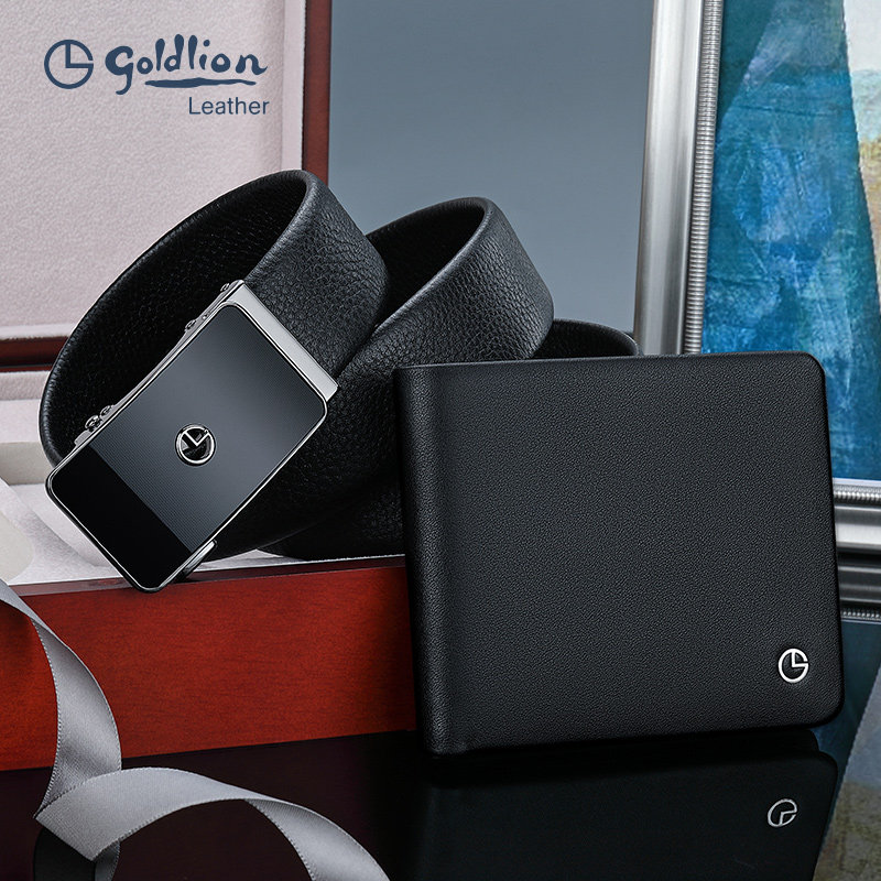 金利来新款正品真皮男士皮带钱包 金利来箱包钱包