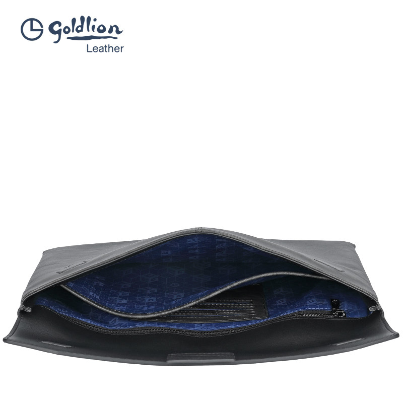 金利来2023新款撞色信封包潮手拿包 金利来箱包男士包袋