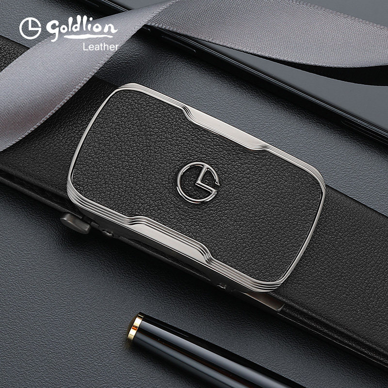 【不锈钢】金利来皮带真皮商务轻奢自动扣软面腰带男头层牛皮裤带,淘宝优惠券,粉丝福利购,淘宝优惠卷