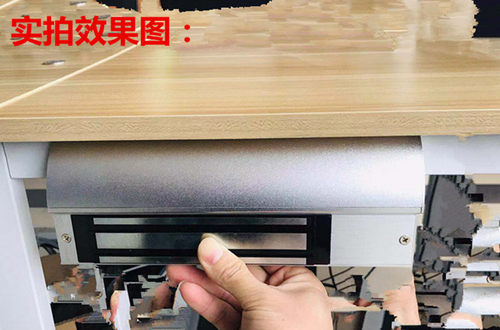 280KG磁力锁LC支架 带盖板L支架 高端280L支架 多孔位LC支架 - 图2