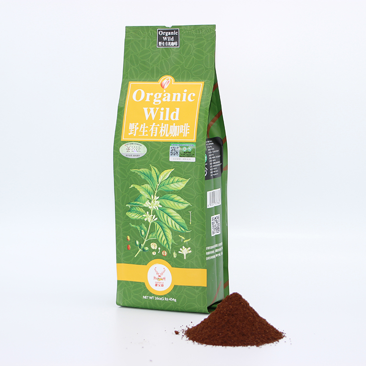 包邮歌宝鹿有机灌肠咖啡粉低温烘培咖啡豆咖啡粉家用葛森疗法454g - 图1