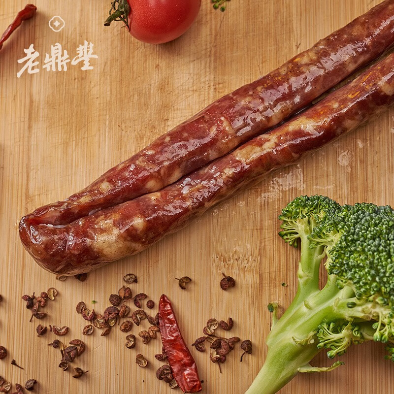 老鼎丰东北特产风干肠哈尔滨正宗老字号腊肠香肠红肠熟食猪肉肠