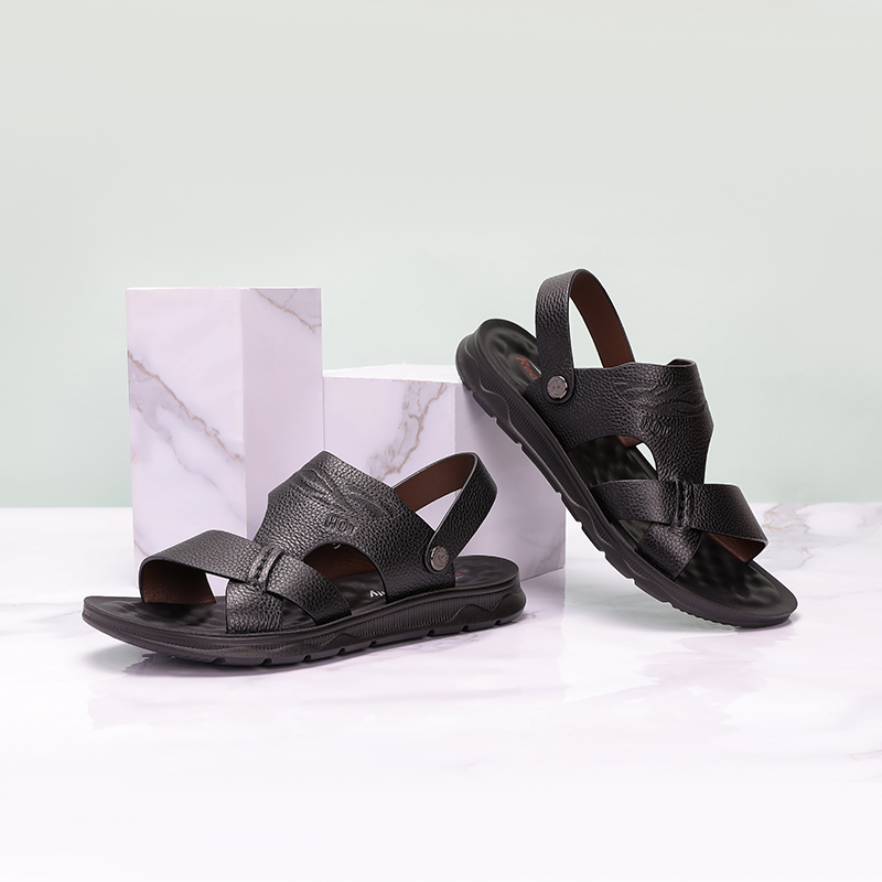 红蜻蜓 多款真皮休闲凉鞋男 热品库 性价比省钱购