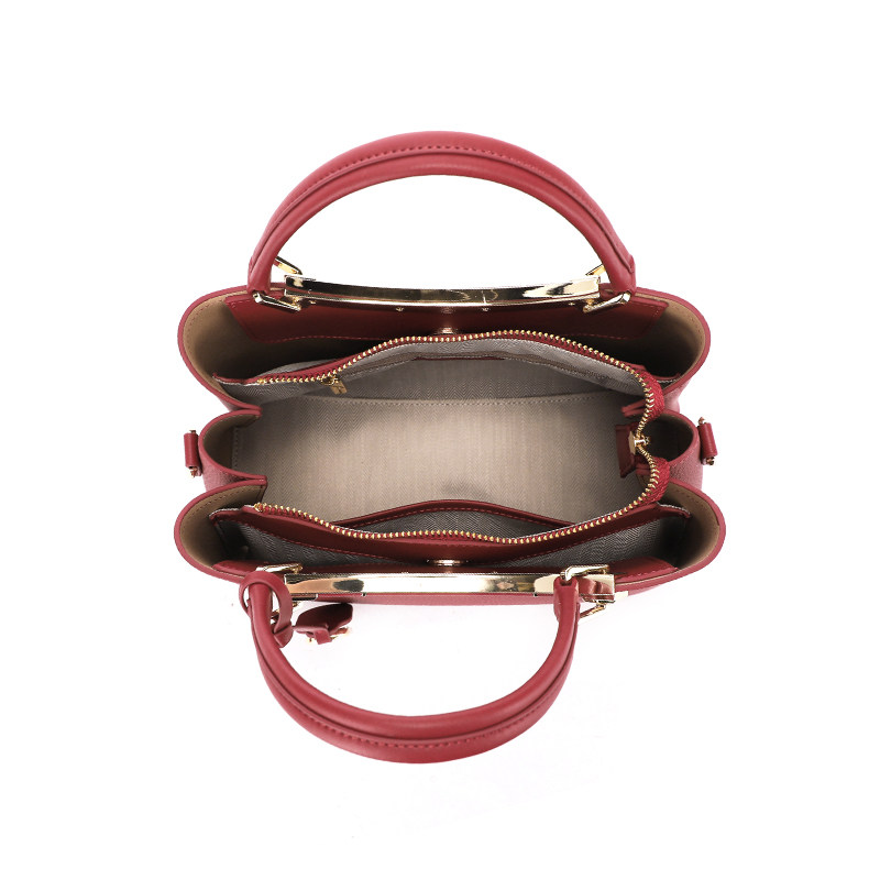 红蜻蜓手提包女士新娘婚包真皮红色喜婆婆妈妈婚宴斜挎包包大容量,淘宝优惠券,粉丝福利购,淘宝优惠卷