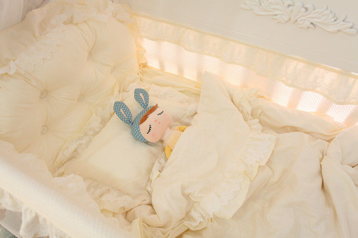 艾米米定制纯棉婴儿床围床品3D透气夏季宝宝蚊帐婴童床上用品套件,淘宝优惠券,粉丝福利购,淘宝优惠卷