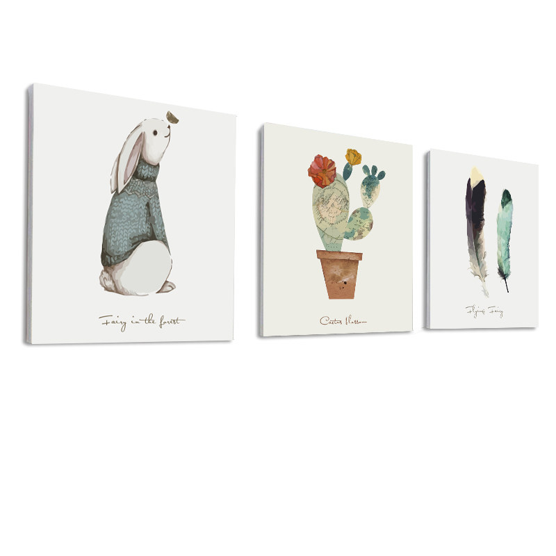 北欧客厅装饰画简约风格沙发背景墙画餐厅挂画现代卧室画玄关壁画,淘宝优惠券,粉丝福利购,淘宝优惠卷