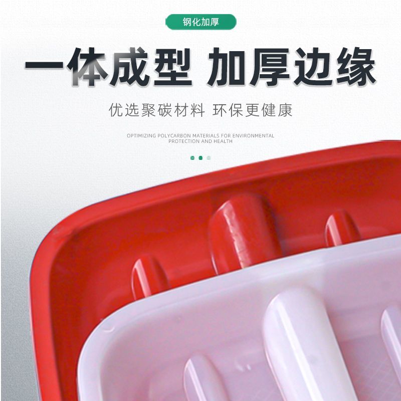 钢化塑料雪铲塑料锨农用粮食锹家用加厚饲料扫雪铲子大号除雪锨头 - 图1