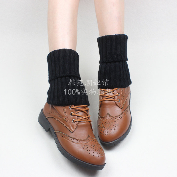 简约竖纹护腿女短袜套保暖脚裸脚脖套日系秋冬毛线鞋套靴套脚套,淘宝优惠券,粉丝福利购,淘宝优惠卷