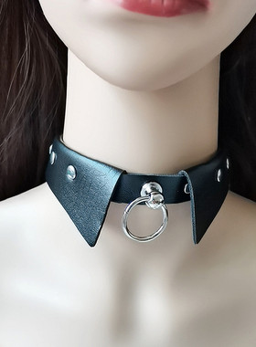 无PU皮女时尚项链百搭