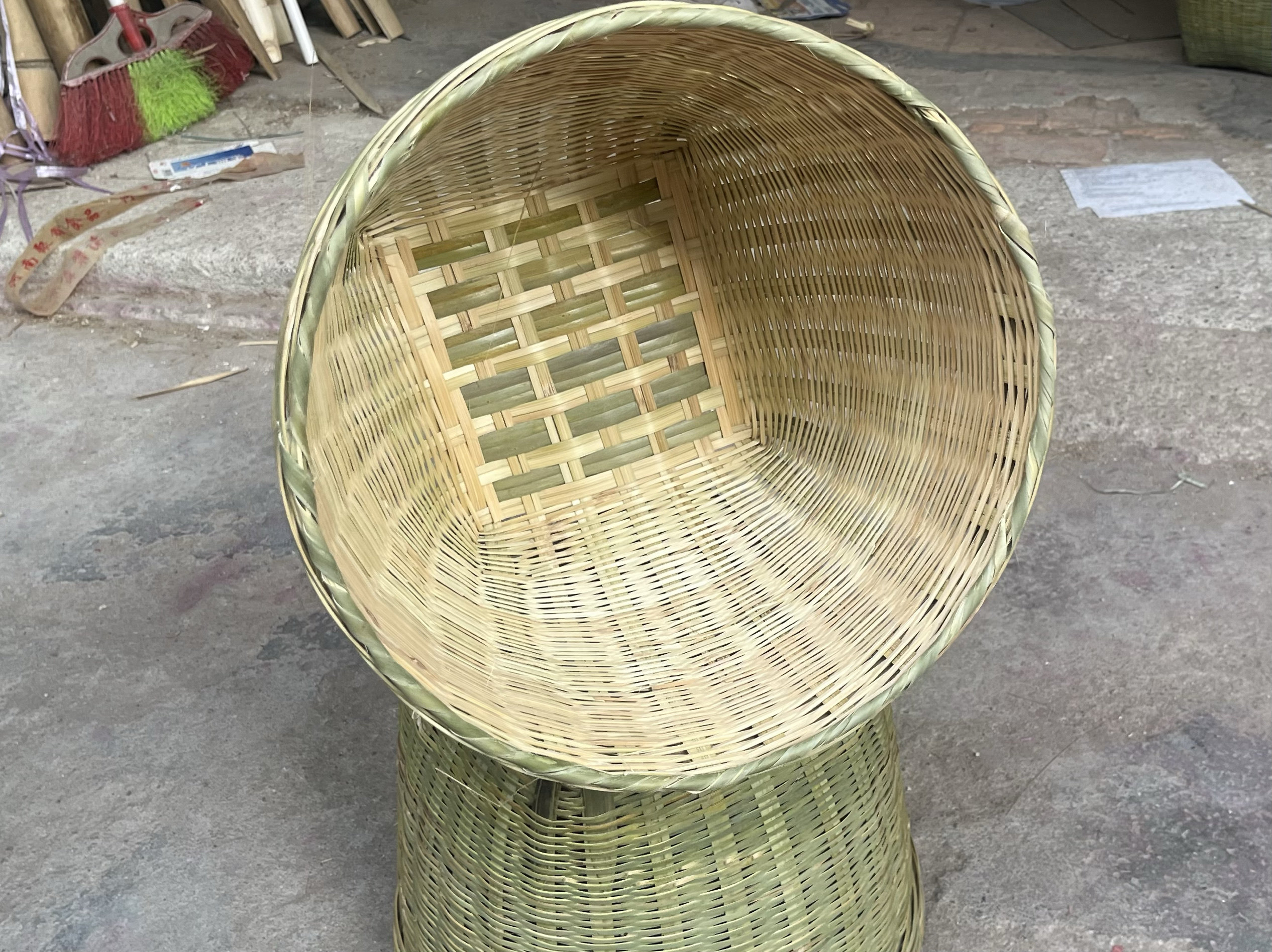 竹编筐手工大号箩筐制品淘米箩篼粮食竹筐收纳篓竹编簸箕,淘宝优惠券,粉丝福利购,淘宝优惠卷