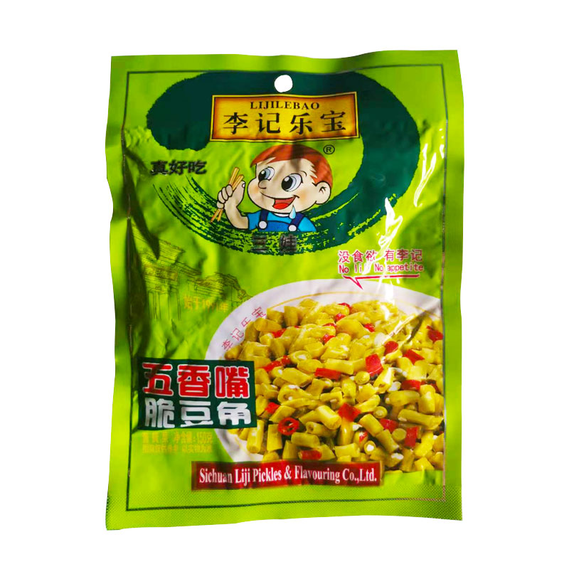 李记乐宝五香嘴脆豆角150g李记乐宝豇豆四川眉山泡菜酸豇豆泡豆角 - 图3