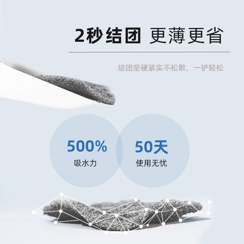 蓝钻猫砂活性炭矿石膨润土猫砂除臭猫砂无香猫沙清香抑菌除臭25磅 - 图1