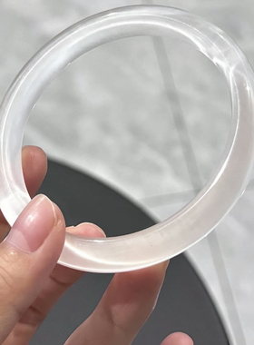 白月光猫眼手镯古风国潮气质轻奢小众设计高级感时尚百搭叠戴手饰