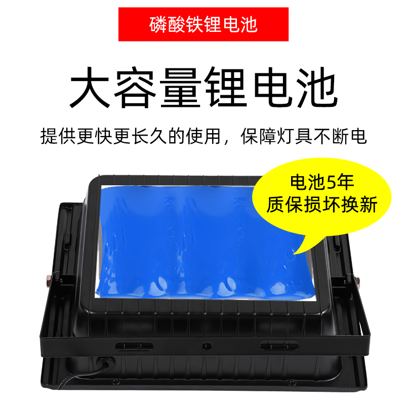 太阳能户外灯庭院灯照明灯超亮大功率防水室内外感应家用LED路灯 - 图2