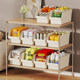 Get 2 cabinet storage boxes