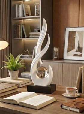 水晶球风生水起桌面摆件客厅家用