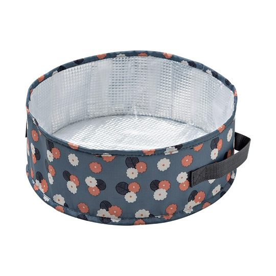 便携式可折叠盆户外水盆旅行露营训练装备泡脚布袋洗脚洗衣洗脸盆