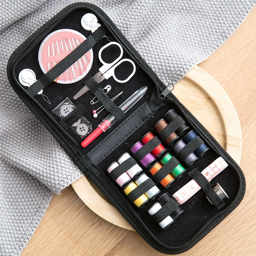 Портативная игольчатая линейная коробка 10 -ная набор домашней швейной нити швейной швейной иглы