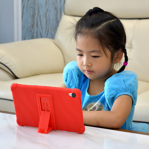 联想TB-8704F保护外壳Tab4 8.0 Plus平板TB-8504N防摔6硅胶套8X04 - 图1